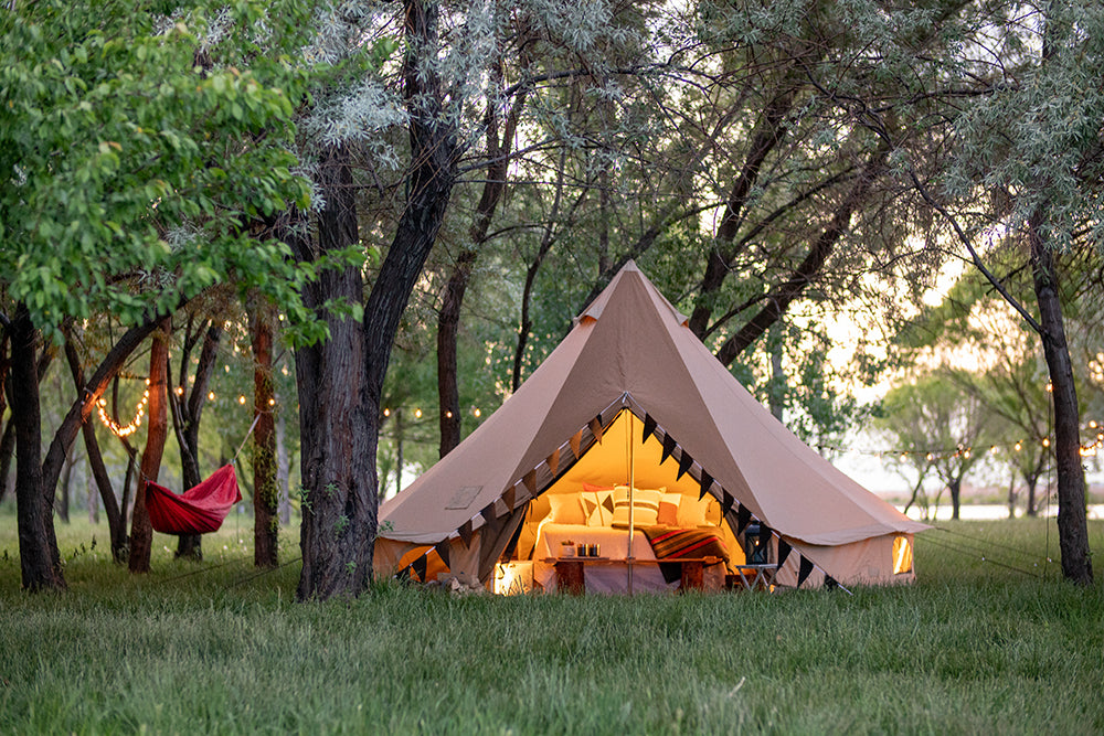 Glamping with TETON Canvas Tents