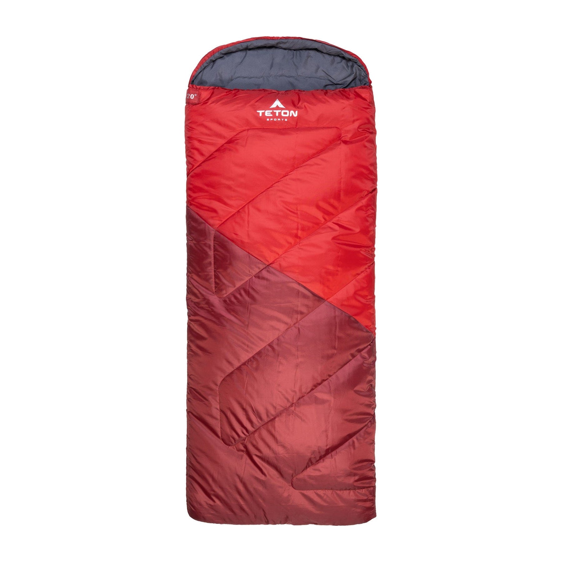 TETON Sports Li'l Celsius 20°F Junior Sleeping Bag for Kids Ruby 10152