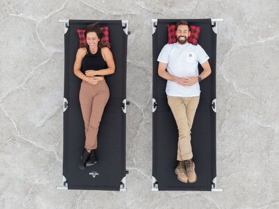 Explore our patented pivot arm cots in three sizes.
