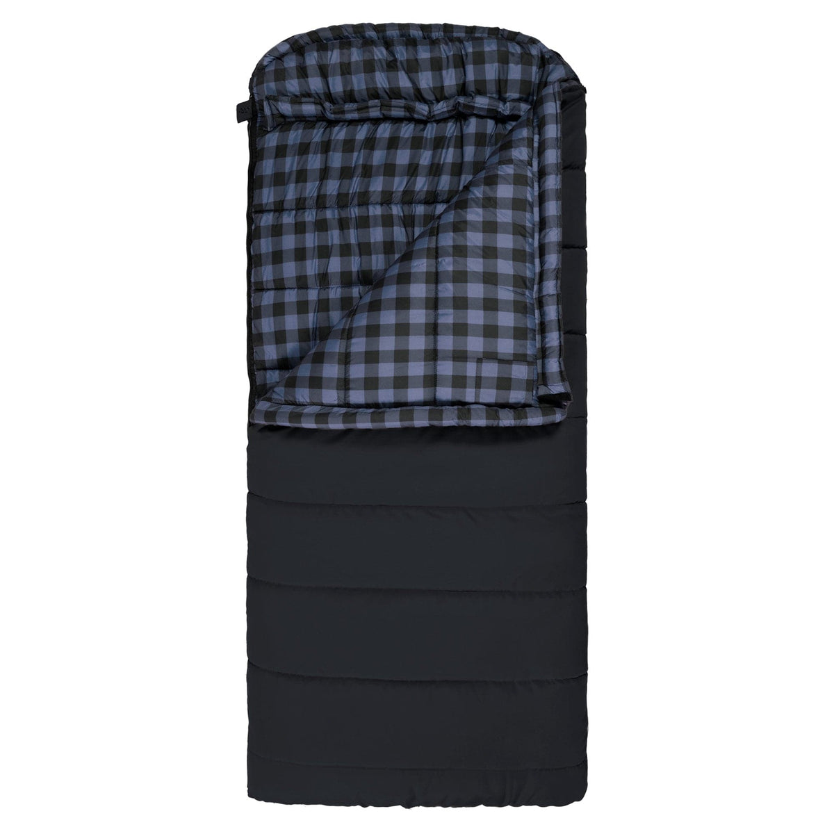 TETON Sports Bridger -35˚F Canvas Sleeping Bag Charcoal & Blue 10012