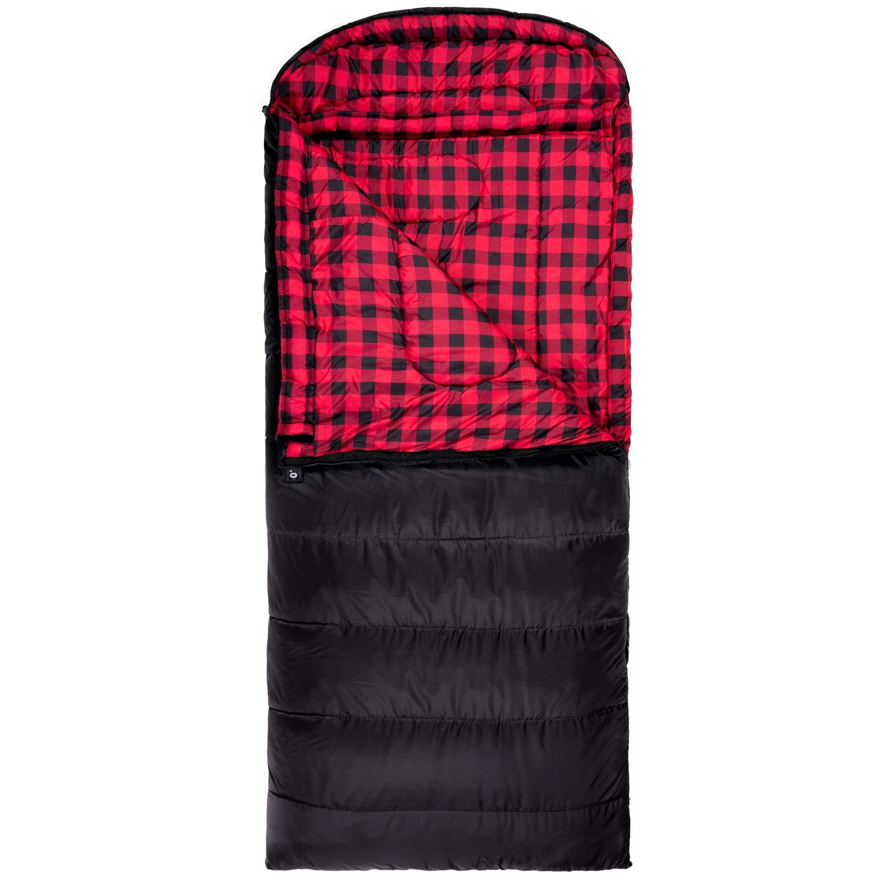TETON Sports Celsius XXL 0˚F Sleeping Bag Left Zipper / Black & Red 101L