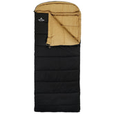 TETON Sports Deer Hunter -35˚F Canvas Sleeping Bag Left Zipper / Black 1027L