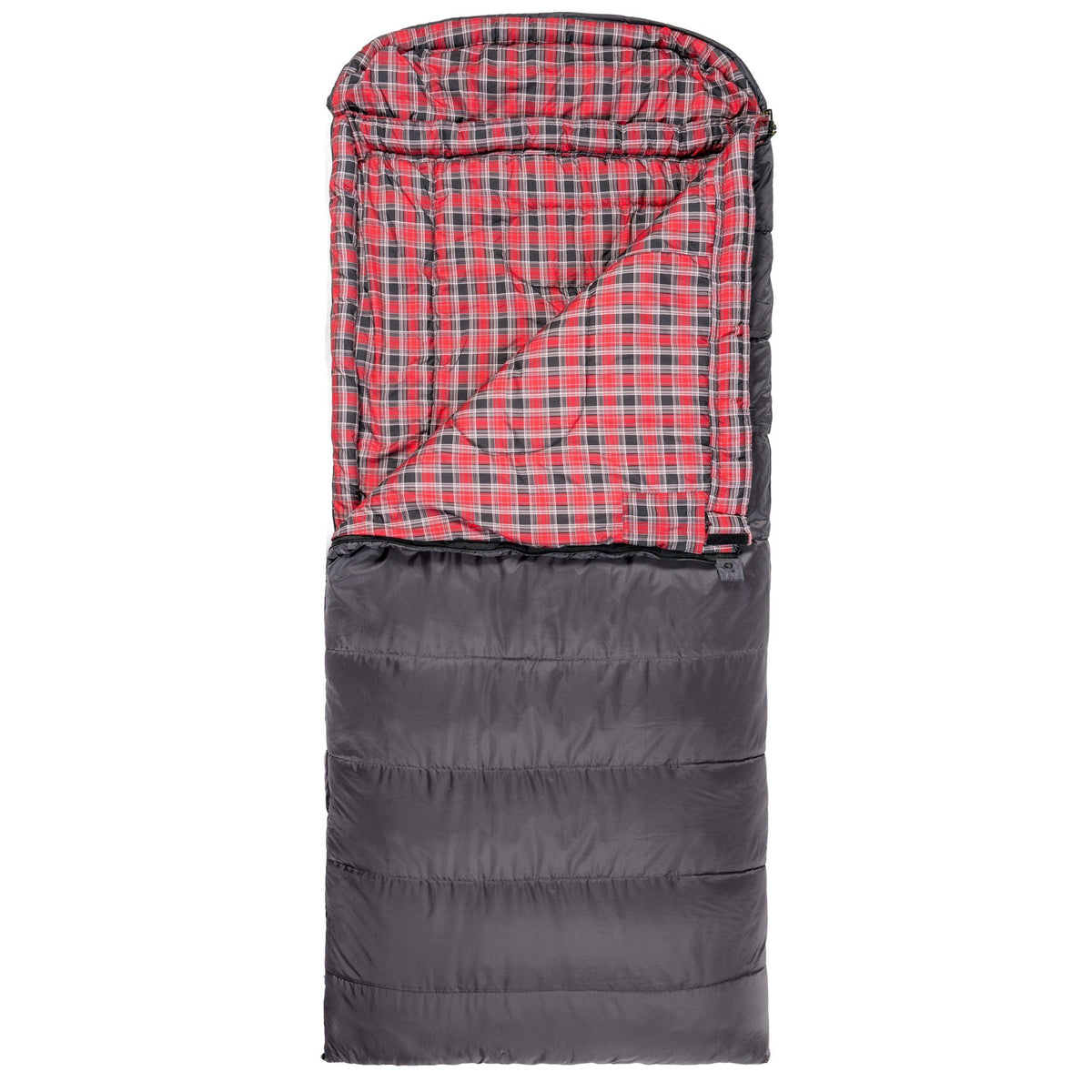 TETON Sports Celsius XXL 0˚F Sleeping Bag Right Zipper / Grey & Red 102R