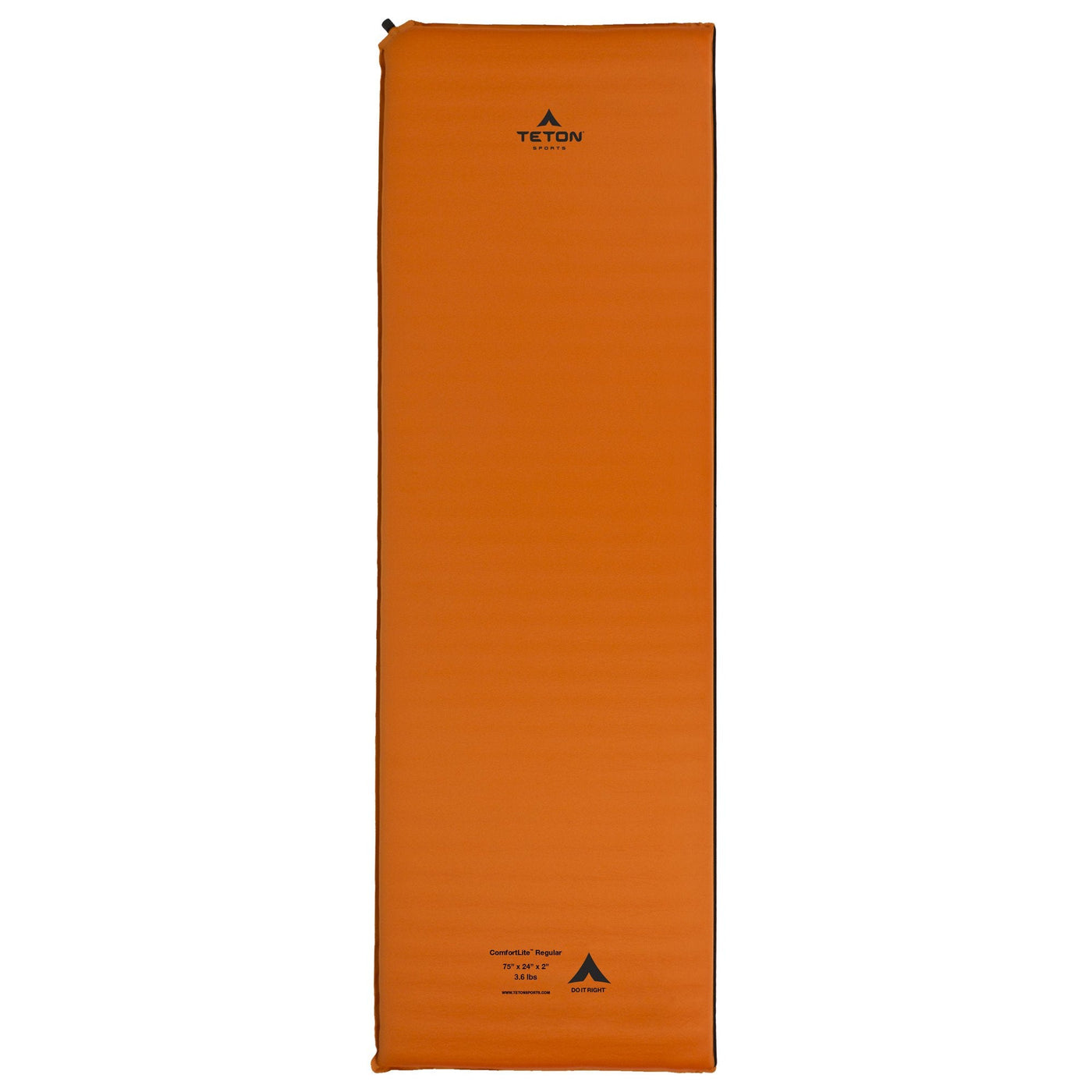 TETON Sports ComfortLite™ Regular Self-Inflating Sleeping Pad with Velcro 1041A