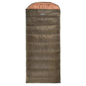 TETON Sports Celsius 0˚F Sleeping Bag Right Zipper / Green & Tan 188R