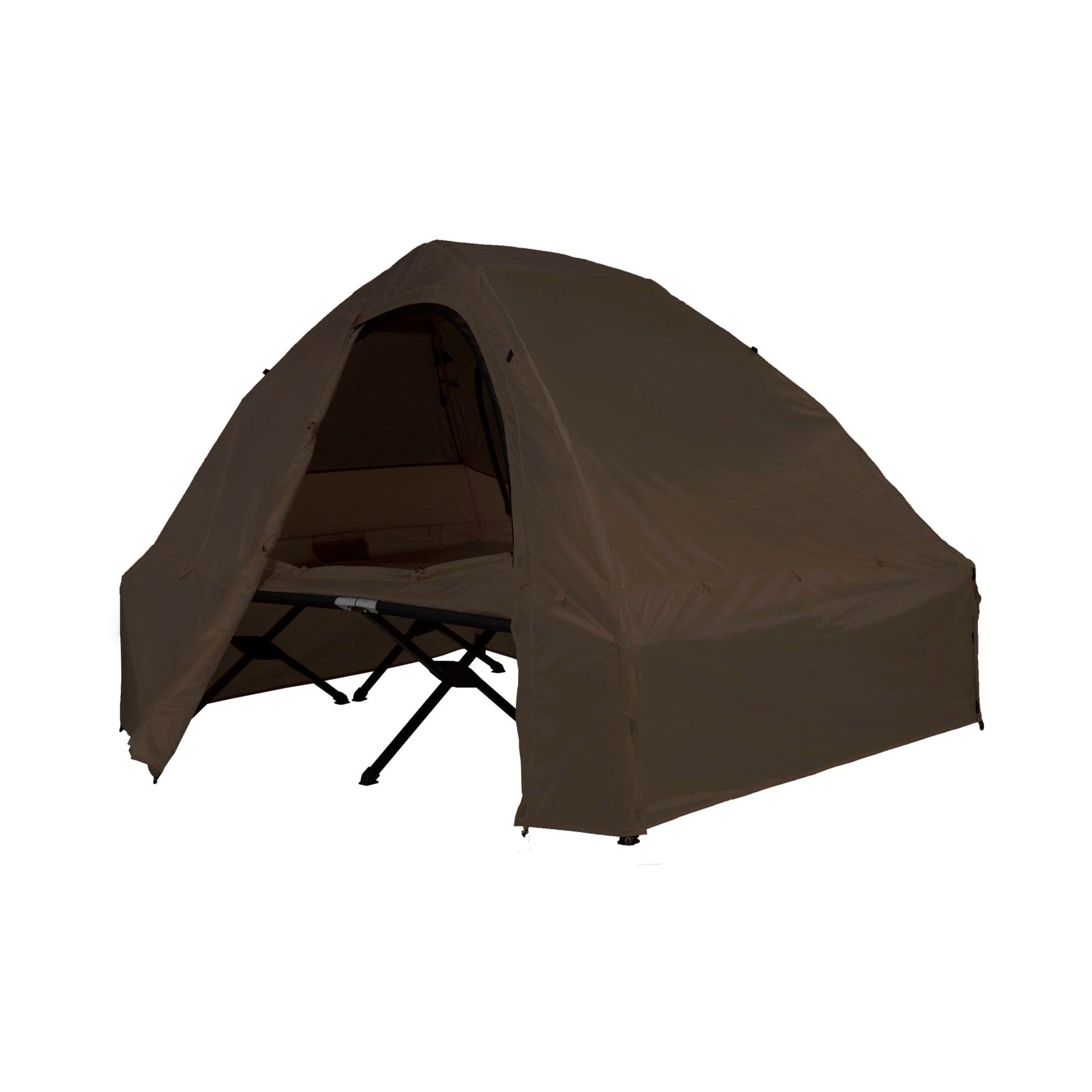 TETON Sports Vista 2 Elite Extended Length Rainfly Tent & Cot Cover Brown 2004BR