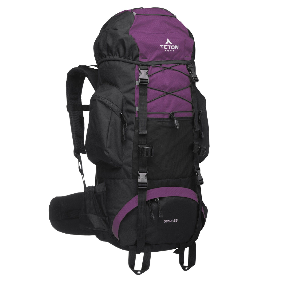 TETON Sports Scout 55L Backpack Huckleberry 2104SCHB