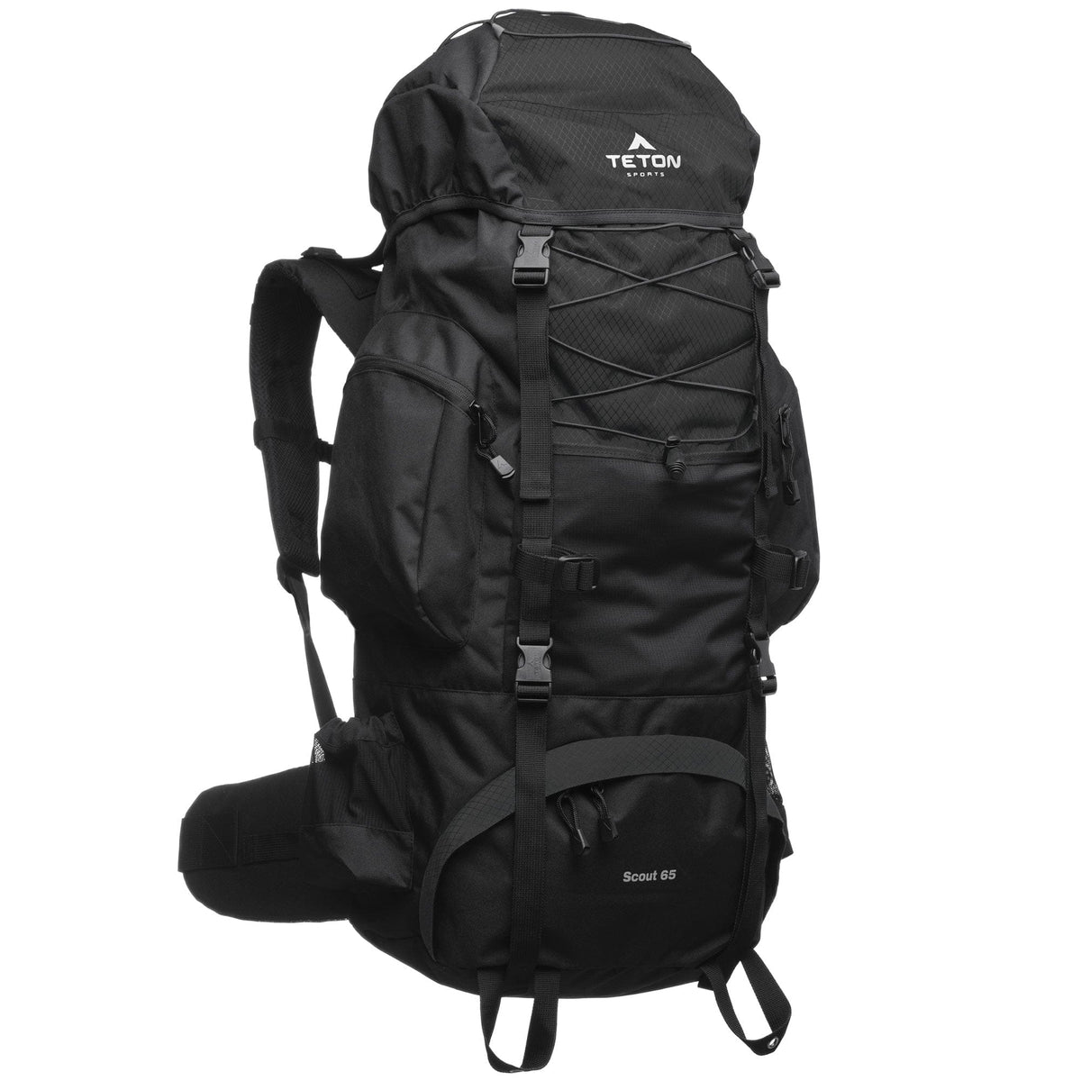 TETON Sports Scout 65L Backpack Black 2105SCBK