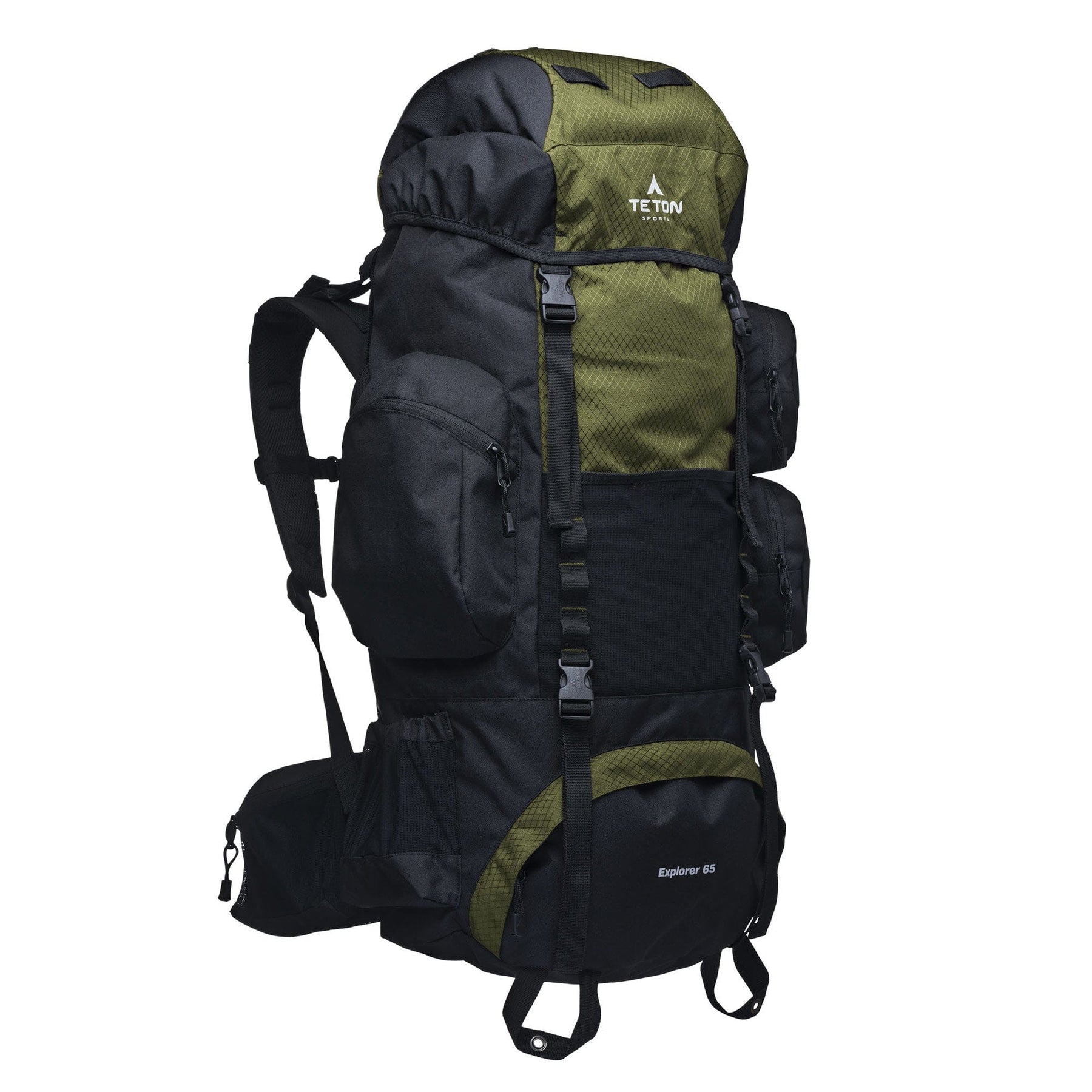 TETON Sports Explorer 65L Backpack Olive 2106SCOL