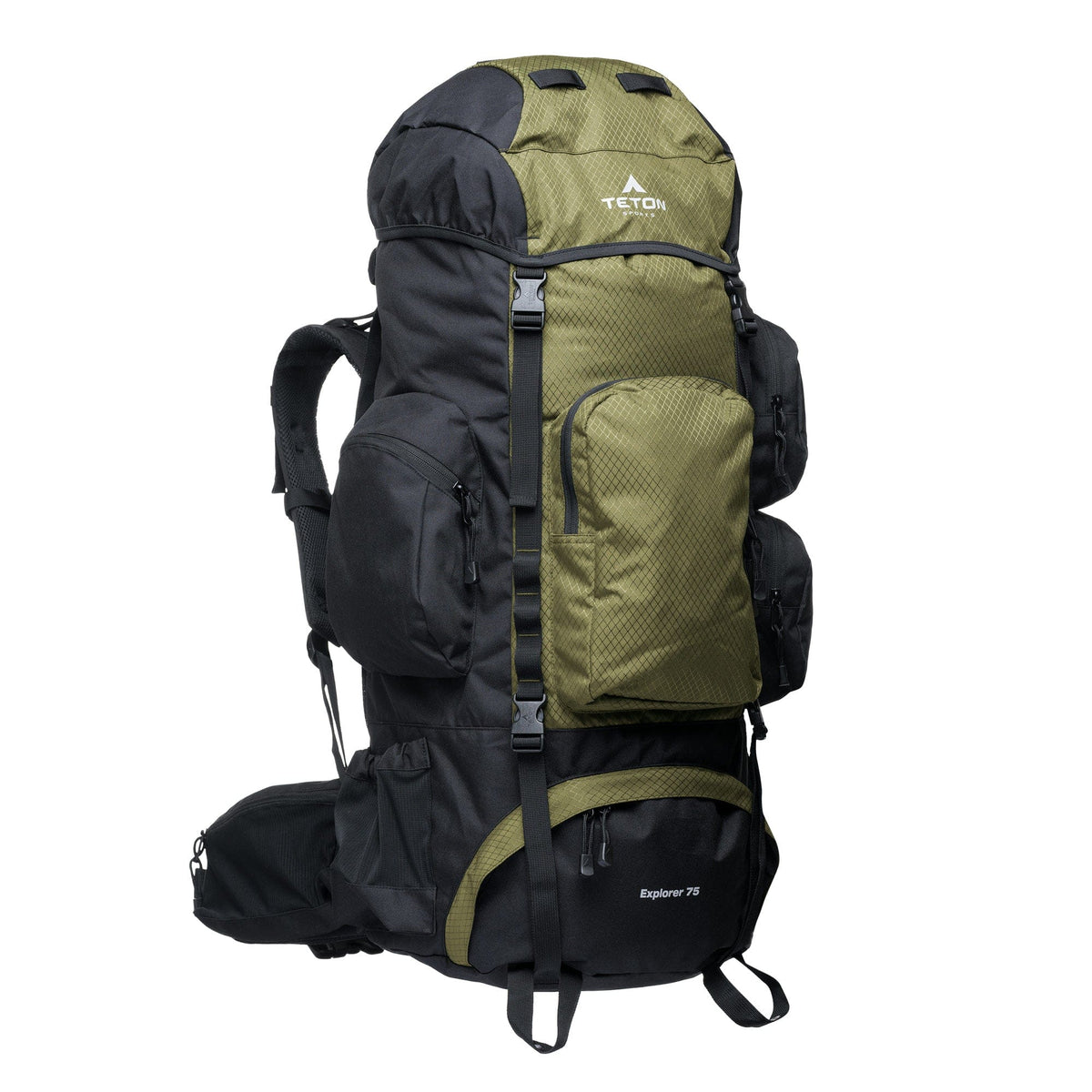TETON Sports Explorer 75L Backpack Olive 2107SCOL
