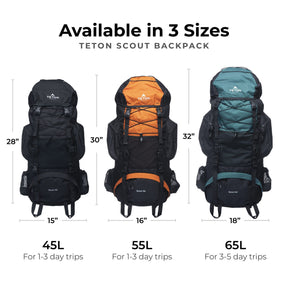 TETON Sports Scout 65L Backpack
